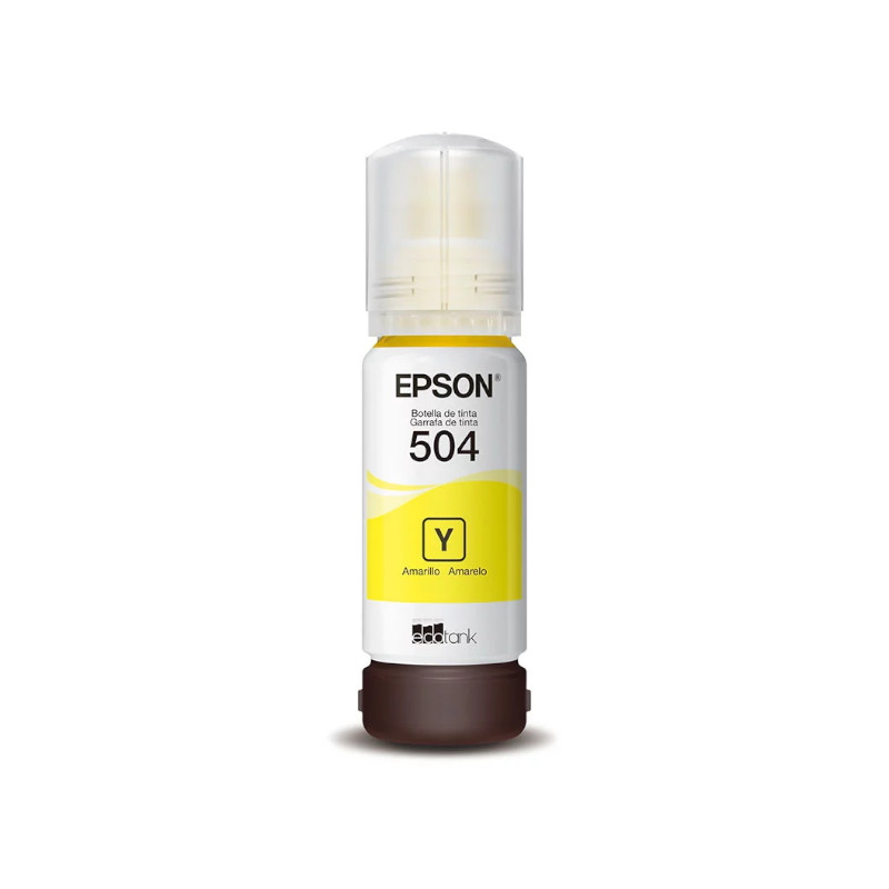 TINTA PARA IMPRESORA EPSON 504 YELOW C13T03N42A
